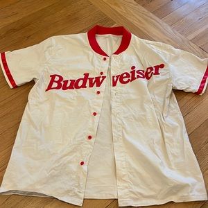 Budweiser Baseball Jersey - St Louis Cardinals inspired jersey